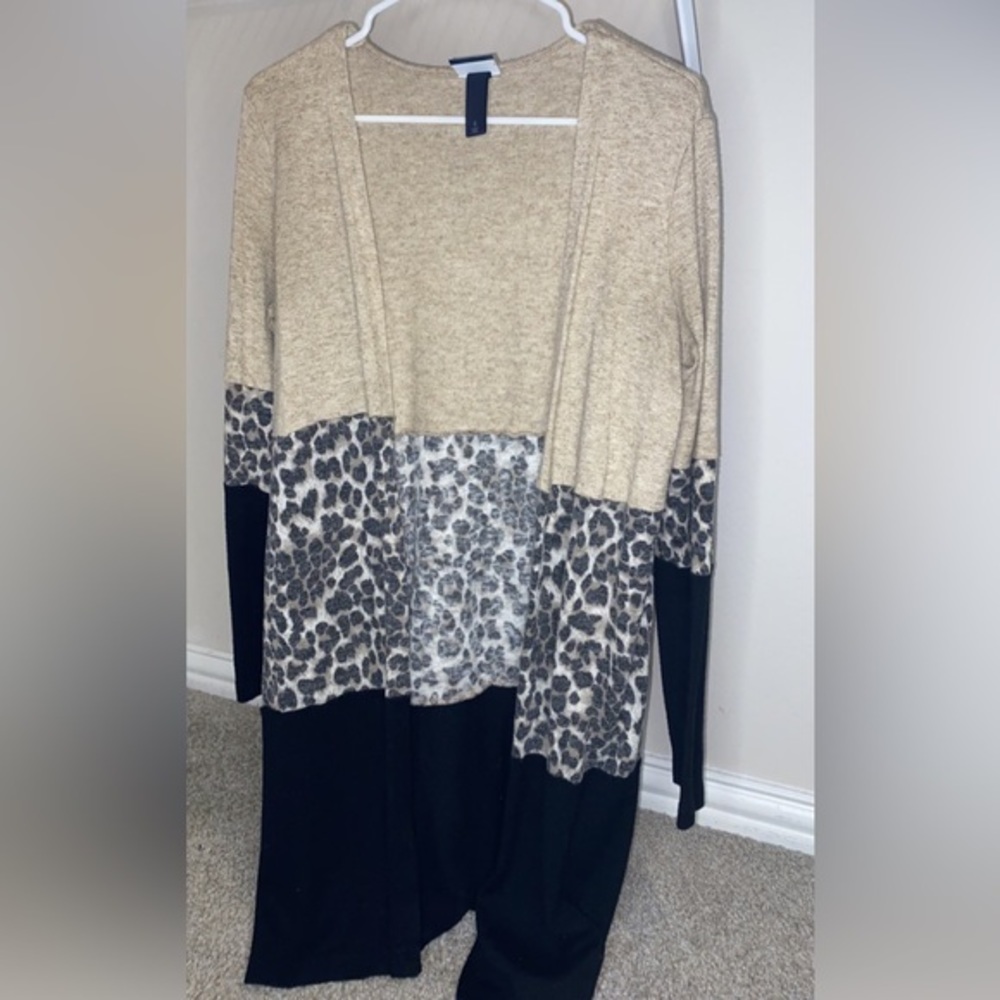 Daytrip leopard cardigan